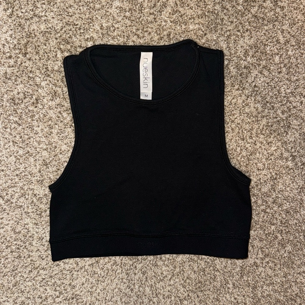 Nueskin black crop top/bralette